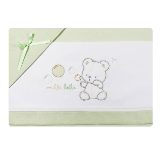 Mille Bolle - Set lenzuola culletta e carrozzina Mio Piccolo LC969 2