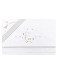 Orsetto e cavalluccio - set lenzuola maxiculla next to me NXT865TT