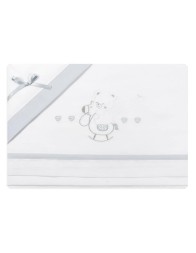 Bear with Horse - Maxi cradle sheet set next to me NXT865