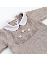 Wool Blend Newborn Layette Trunk Set by Teneri & Belli T308