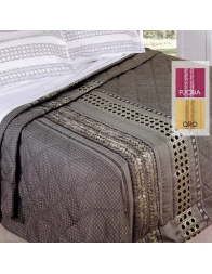 Vienna - jacquard fabric quilt for double bed by Sipario