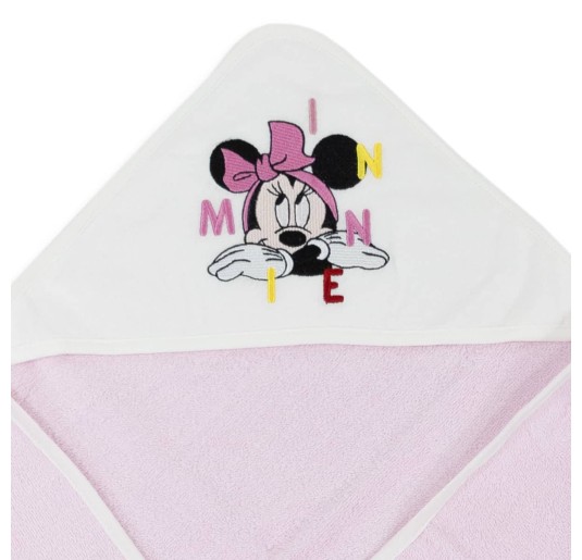 Minnie - hooded baby bath towel Disney 7020RR 2