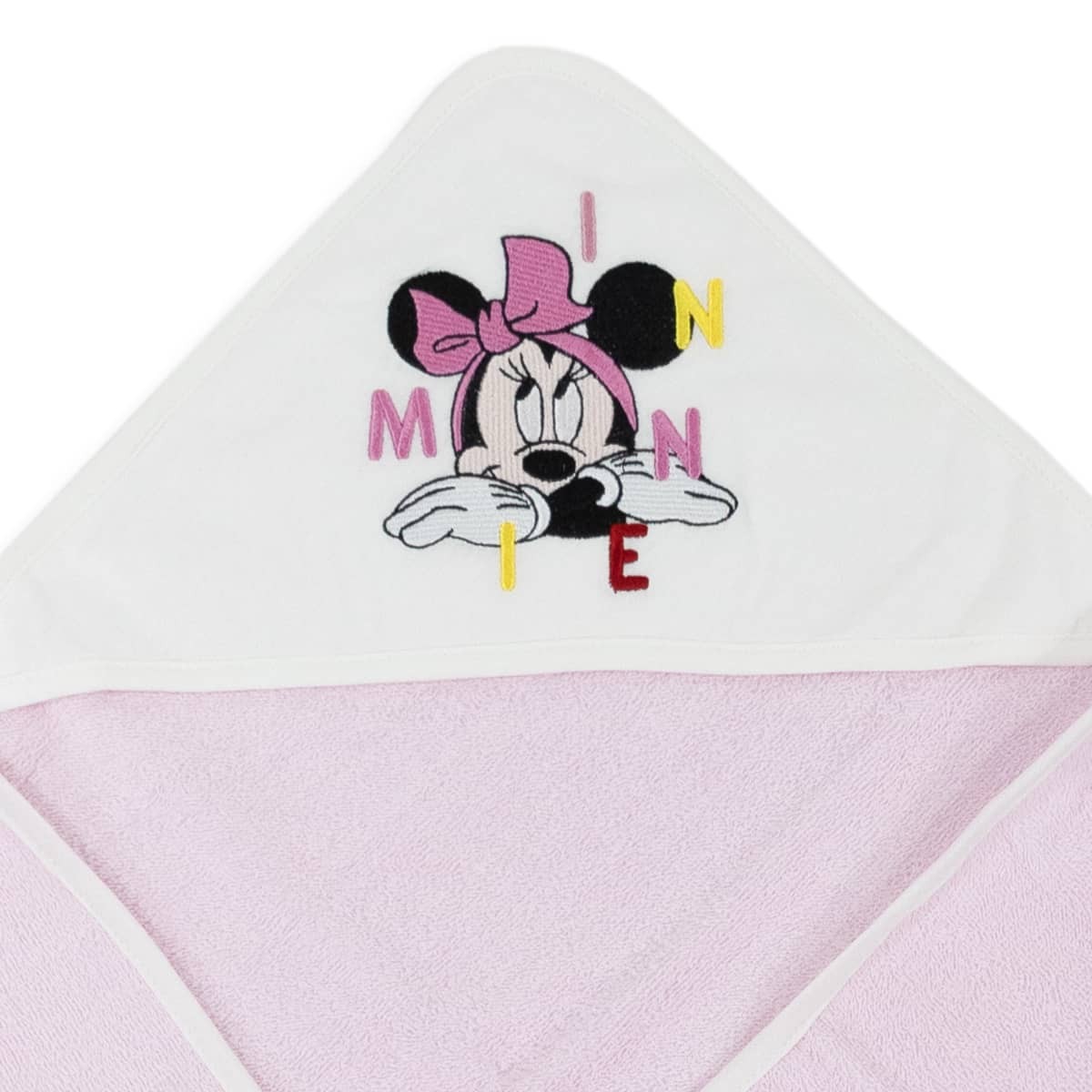 Hooded baby bath towel Minnie Disney 7020RR