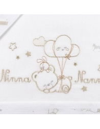 Ninna Nanna - Set lenzuola culla lettino Mio Piccolo LL946