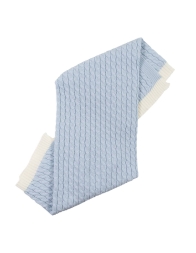 Set bauletto corredino prima nascita neonato pura lana by Stella IB82