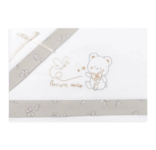 Cot bed sheet set Mio Piccolo LL945 2