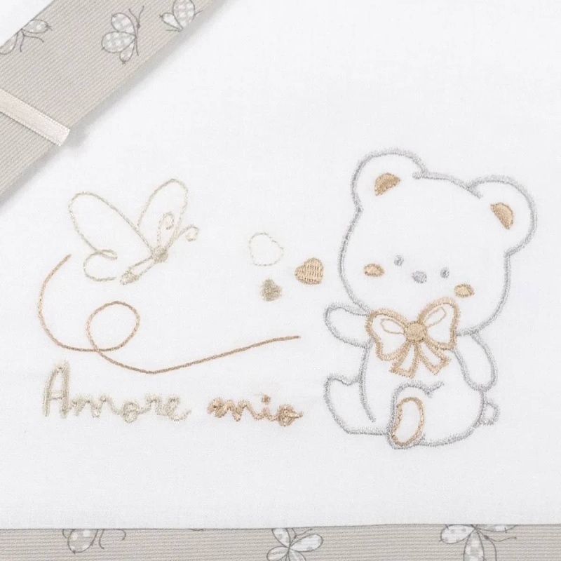 Set lenzuola per culla lettino Mio...