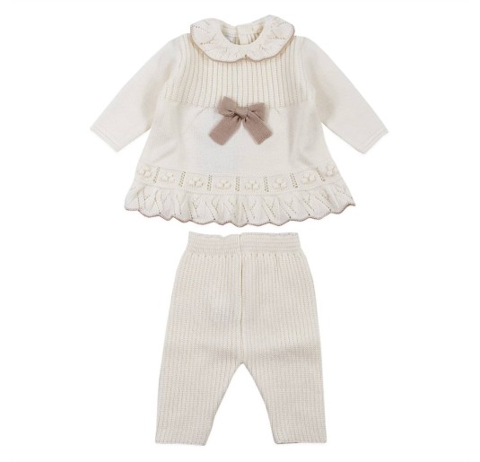 Newborn Girl Layette Trunk Set in Pure Wool by Stella IB43B 2
