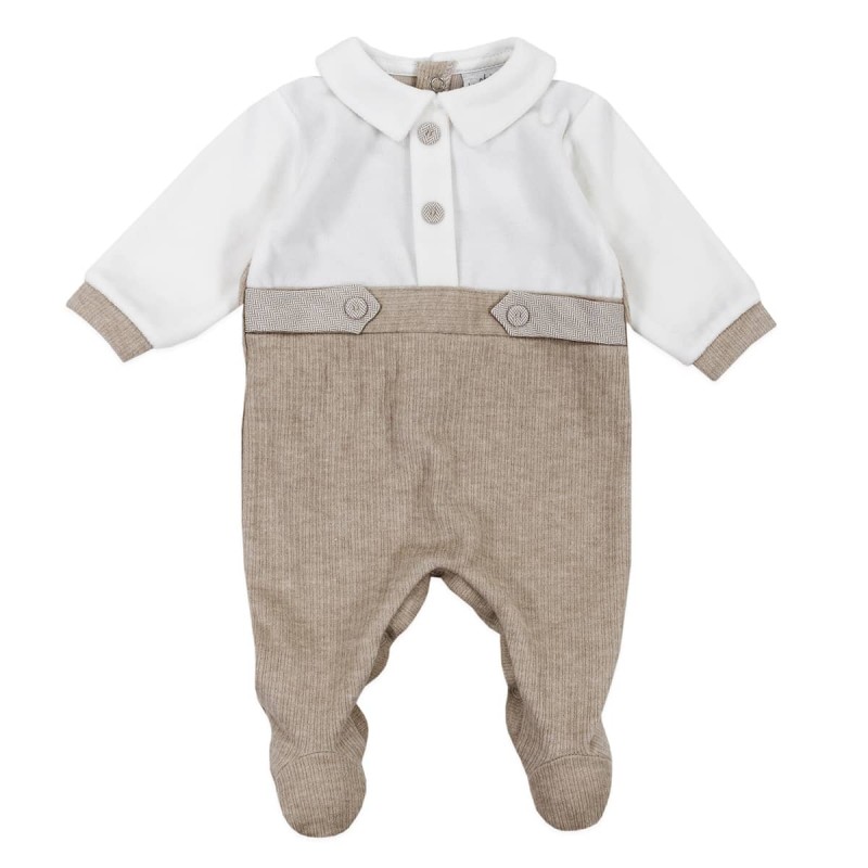 Newborn onesie chenille Le Chicche TU6450