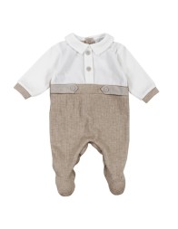 Newborn onesie chenille Le Chicche TU6450