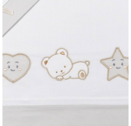 Cot sheet set Mio Piccolo LL968 2