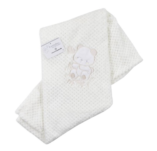 Love - Blanket soft pile for cradle pram Nazareno... 2
