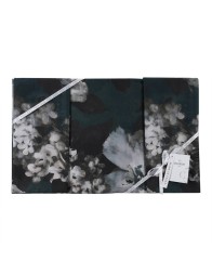 Ambra - 300TC Satin Double Bed Sheet Set by Dondi Home - Petrol