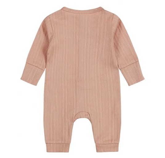 Newborn girl organic cotton jumpsuit Dirkje WN1209 2
