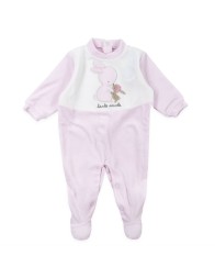 Embroidered chenille romper by Ellepi BQ3196RR