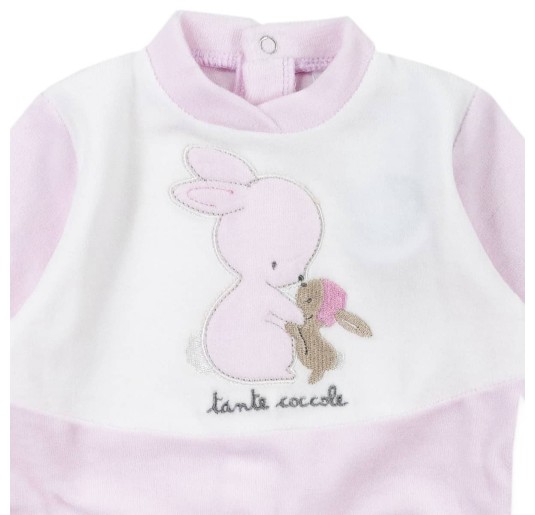 Embroidered chenille romper by Ellepi BQ3196RR 2