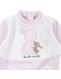 Embroidered chenille romper by Ellepi BQ3196RR