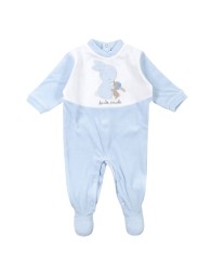 Embroidered chenille romper by Ellepi BQ3196AZ