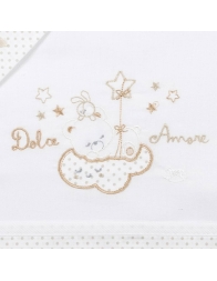 Set lenzuola culletta e carrozzina Mio Piccolo LC504BG