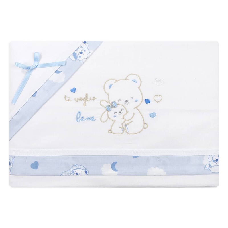 Ti voglio bene - Cot sheet set Mio Piccolo LL961