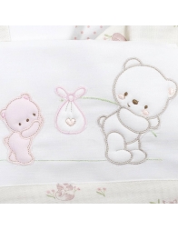 Cradle Pram sheet set cotton Bruco Bruco EC2059