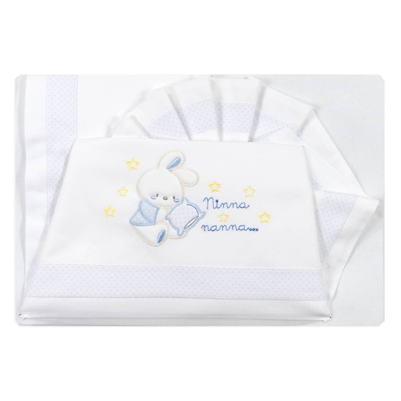 Ninna Nanna - Cot bed sheet set by La Fatina L04309