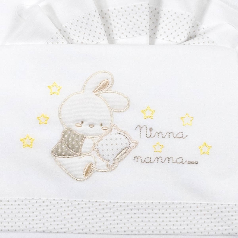 Ninna Nanna - Cot bed sheet set by La...
