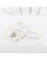 Ninna Nanna - Cot bed sheet set by La Fatina L04309
