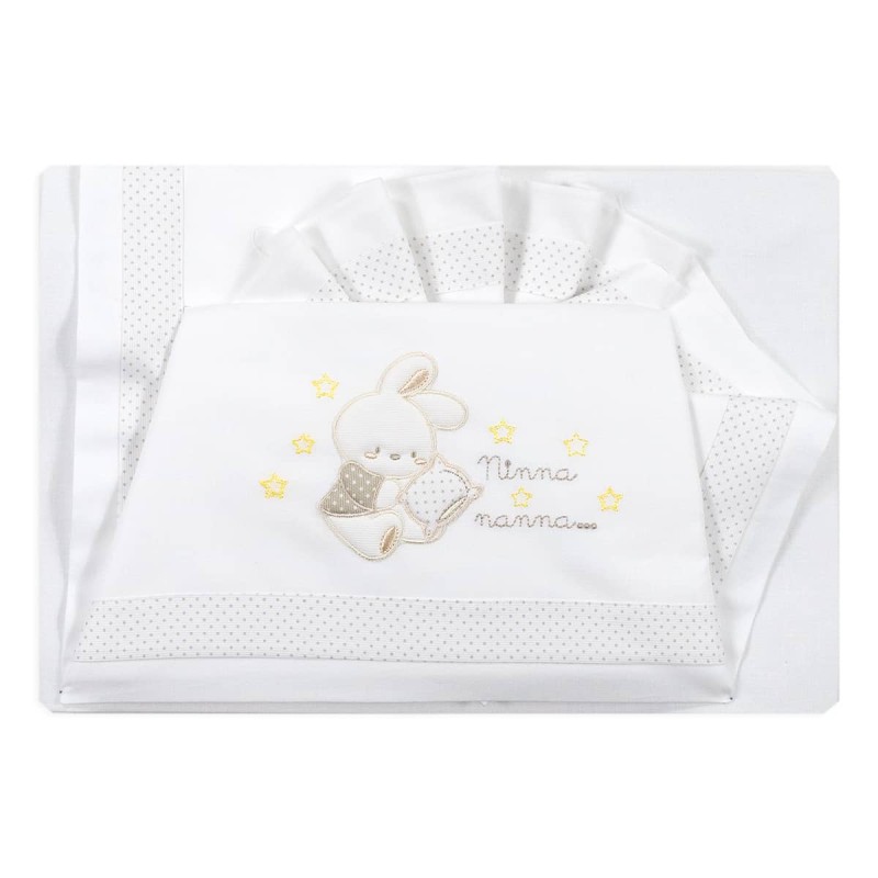 Lullaby - cradle and pram sheets La... Lullaby - cradle and pram sheets La...