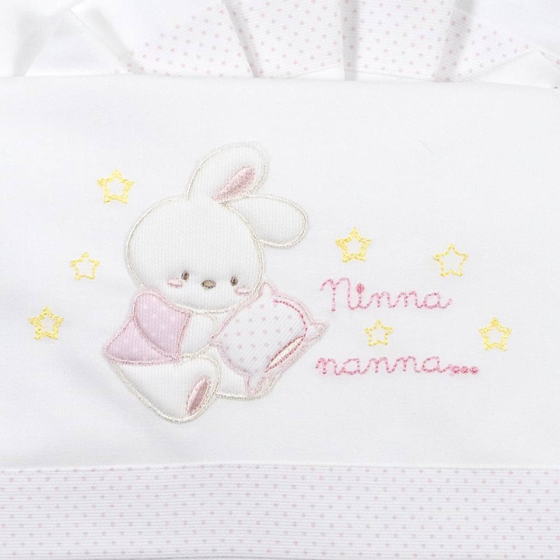 Lullaby - cradle and pram sheets La... Lullaby - cradle and pram sheets La...