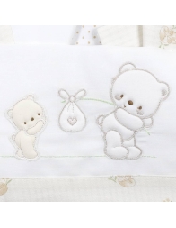 Cradle Pram sheet set cotton Bruco Bruco EC2059