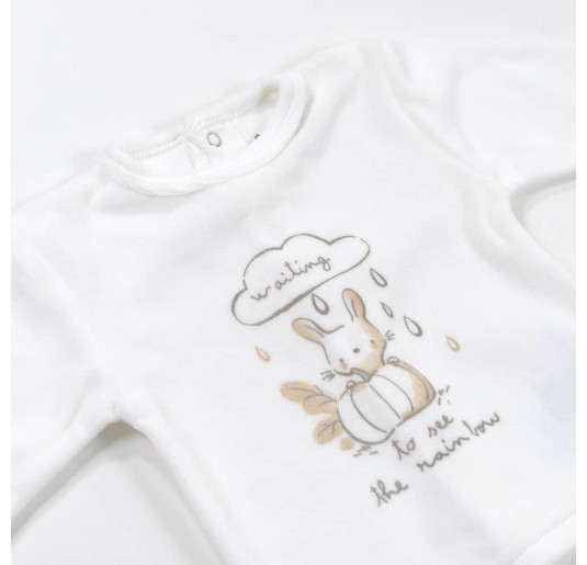 Tutina 2 pezzi in ciniglia Babybolo 240031 2