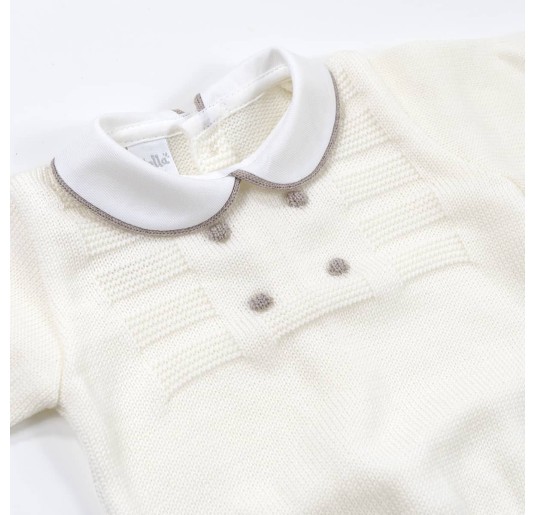 Tutina completino 2 pezzi in pura lana by Stella IB8450 2
