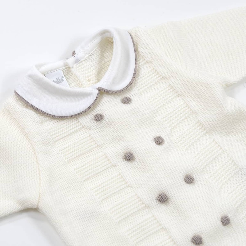 Newborn Boy Layette Set in Pure Wool... Newborn Boy Layette Set in Pure Wool...