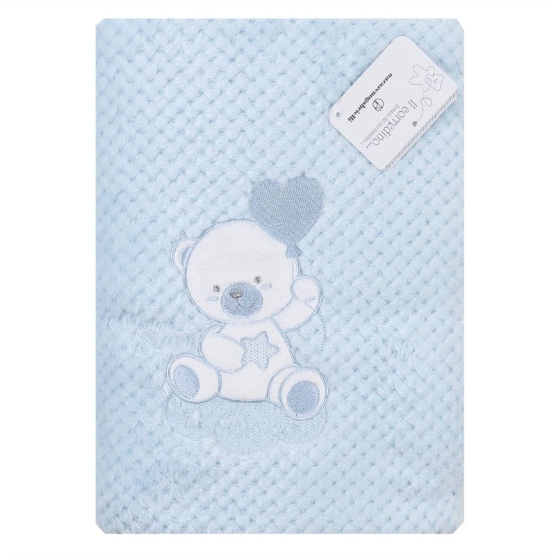 Bear - soft pile blanket for cot Nazareno Gabrielli NG5492