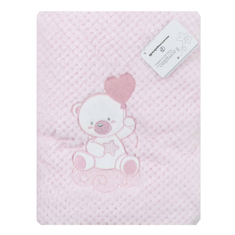 Bear - soft pile blanket for cot Nazareno Gabrielli NG5492