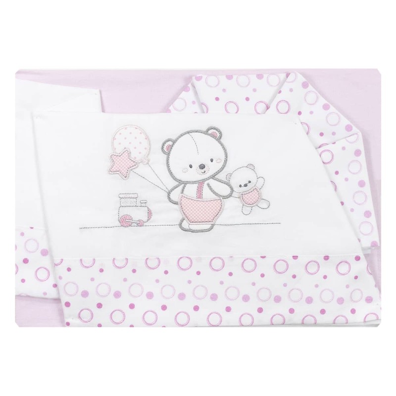 Set lenzuola per lettino baby Bruco Bruco EL2063