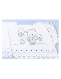 Cot sheet set by Bruco Bruco EL2063 - Blue Sky