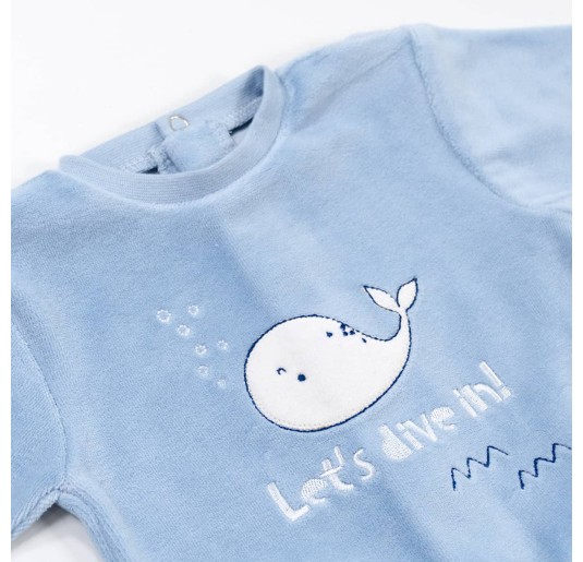 Baby onesie chenille Babybol 240025 2