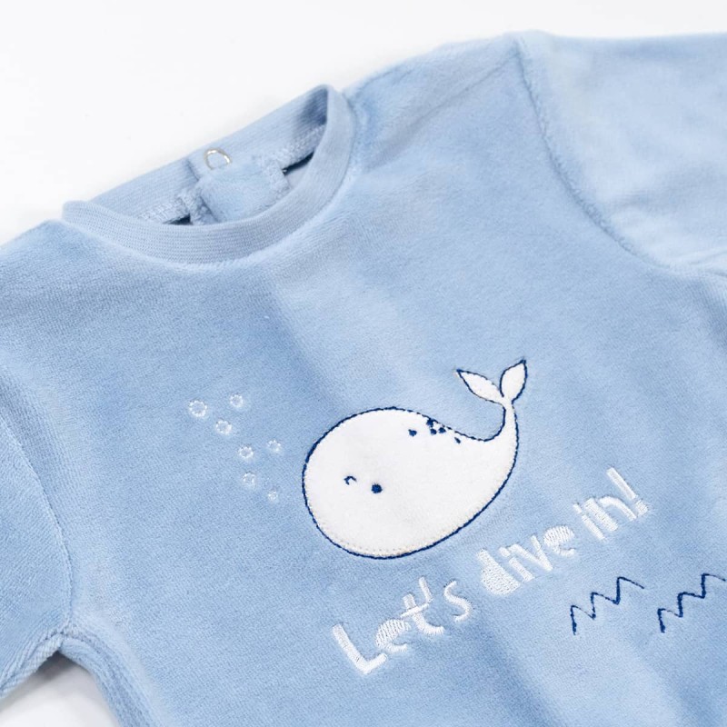 Baby onesie chenille Babybol 240025