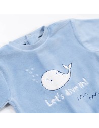 Baby onesie chenille Babybol 240025