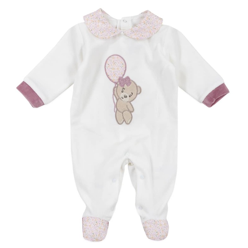 Newborn onesie bodysuits chenille Les Jolies LJ24436PA