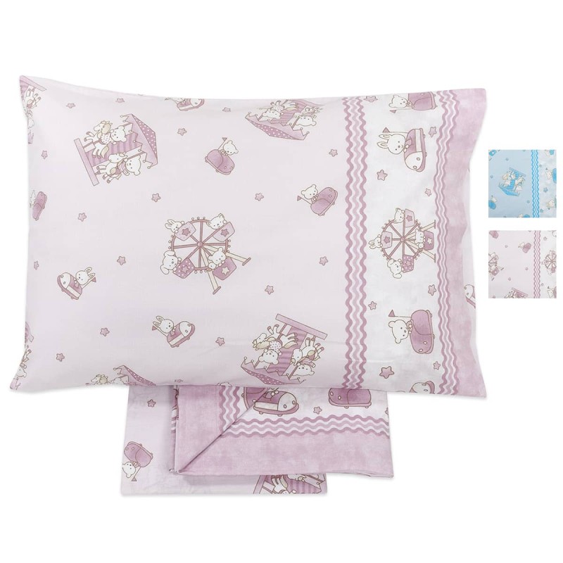 Simba - cotton cot crib bed sheet set Biancaluna