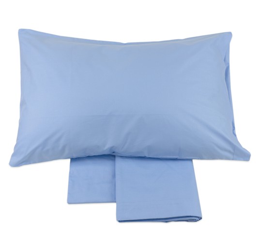 MONOCOLORE BABY - SOLID COLOR COT BED SHEET SET 2
