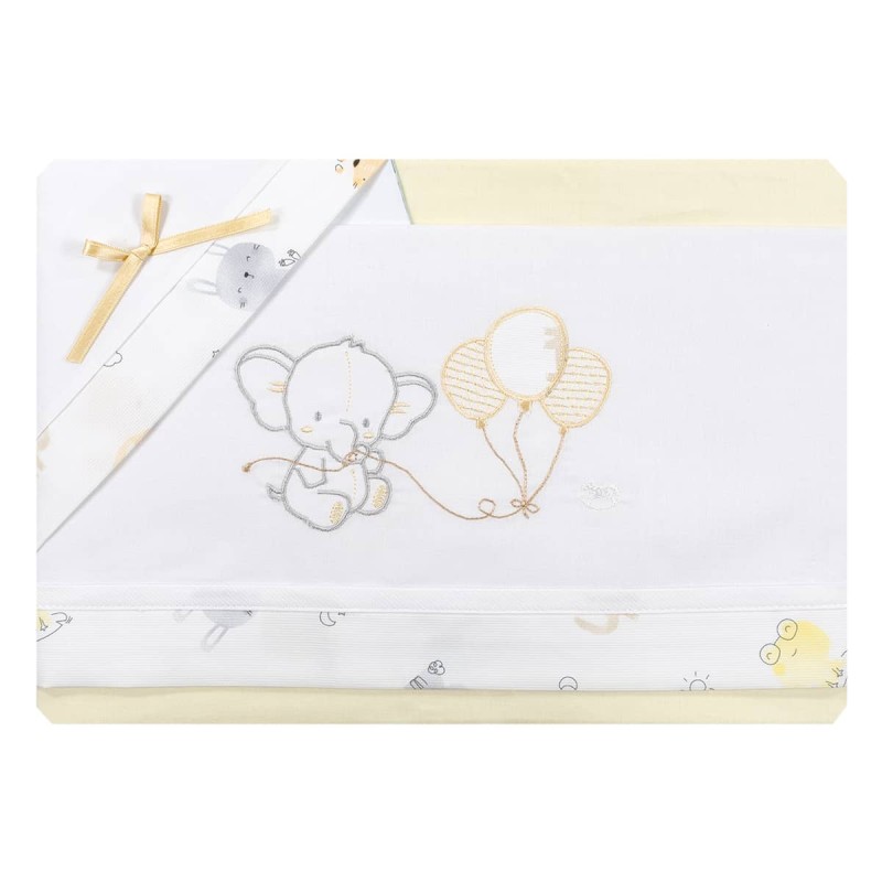 Cradle Pram sheet set by Mio Piccolo LC963