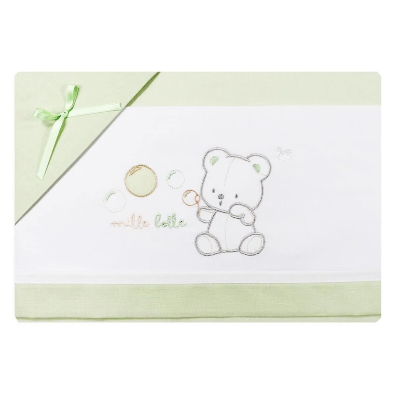 Cot crib sheet set by Mio Piccolo LL969
