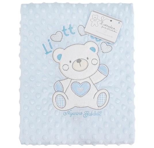 Bubble -  Blanket soft pile for cradle pram Nazareno Gabrielli NG47322 2