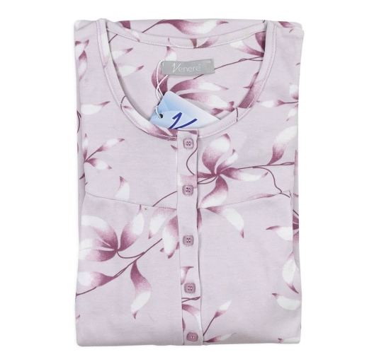 Nightgown in warm cotton by Venere 2551 2