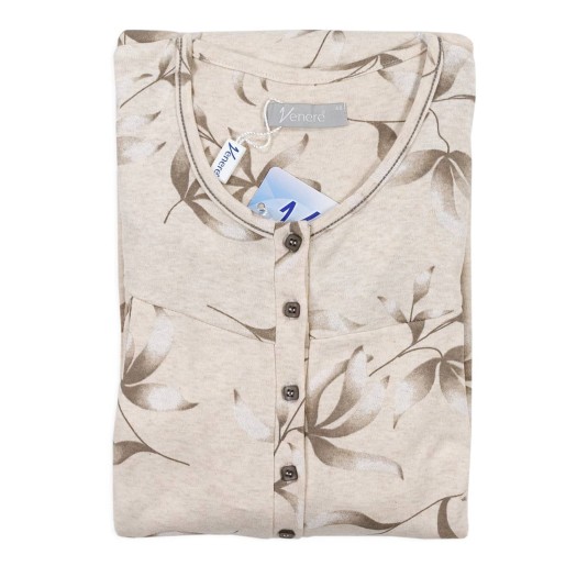 Nightgown in warm cotton by Venere 2551 2