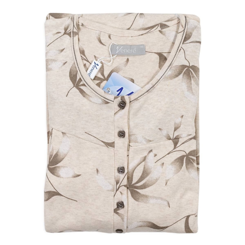 Camicia da notte in caldo cotone by Venere 2551